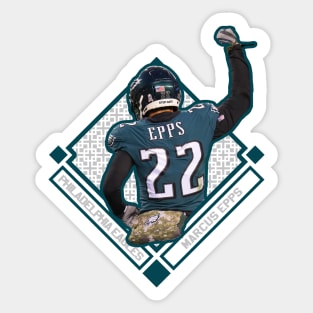 MARCUS EPPS PHILADELPHIA EAGLES Sticker